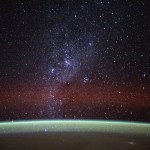 A long-exposure shot taken by NASA astronaut Don Pettit shows the intricacies of stars in the Milky Way as the International Space Station orbited 253 miles above the Atlantic Ocean.