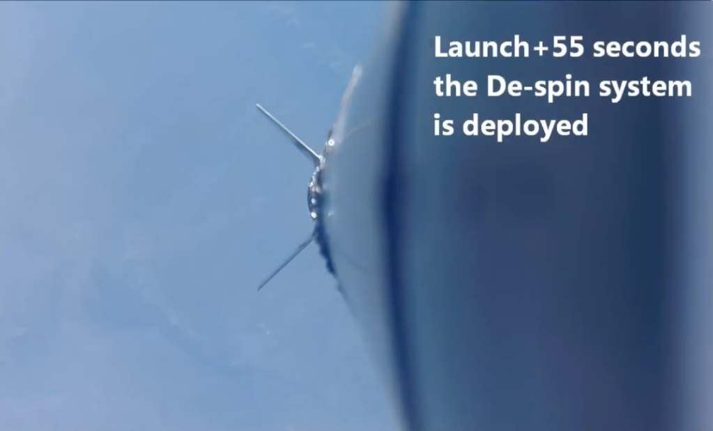 image captured from launch video