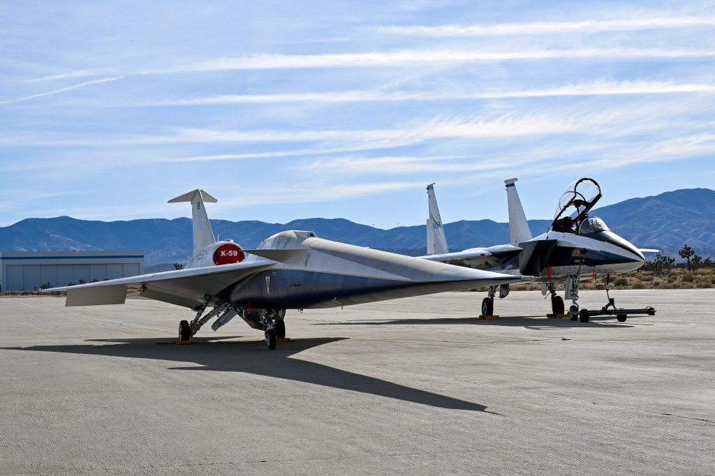 NASA’s X-59 Completes Electromagnetic Testing