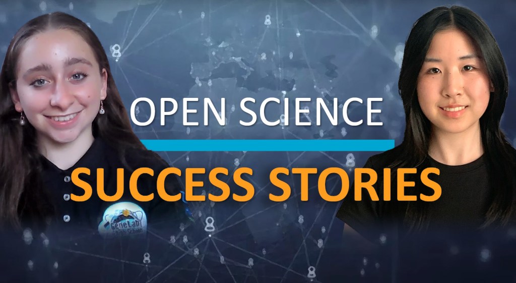 Title slide for OSDR Success Stories featuring two interviewees