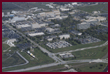 Aerial view of Johnson Space Center, Houston, Texas