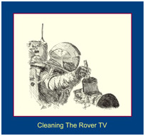 Cleaning the Rover TV