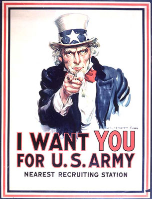 WW I  Recruitment Poster